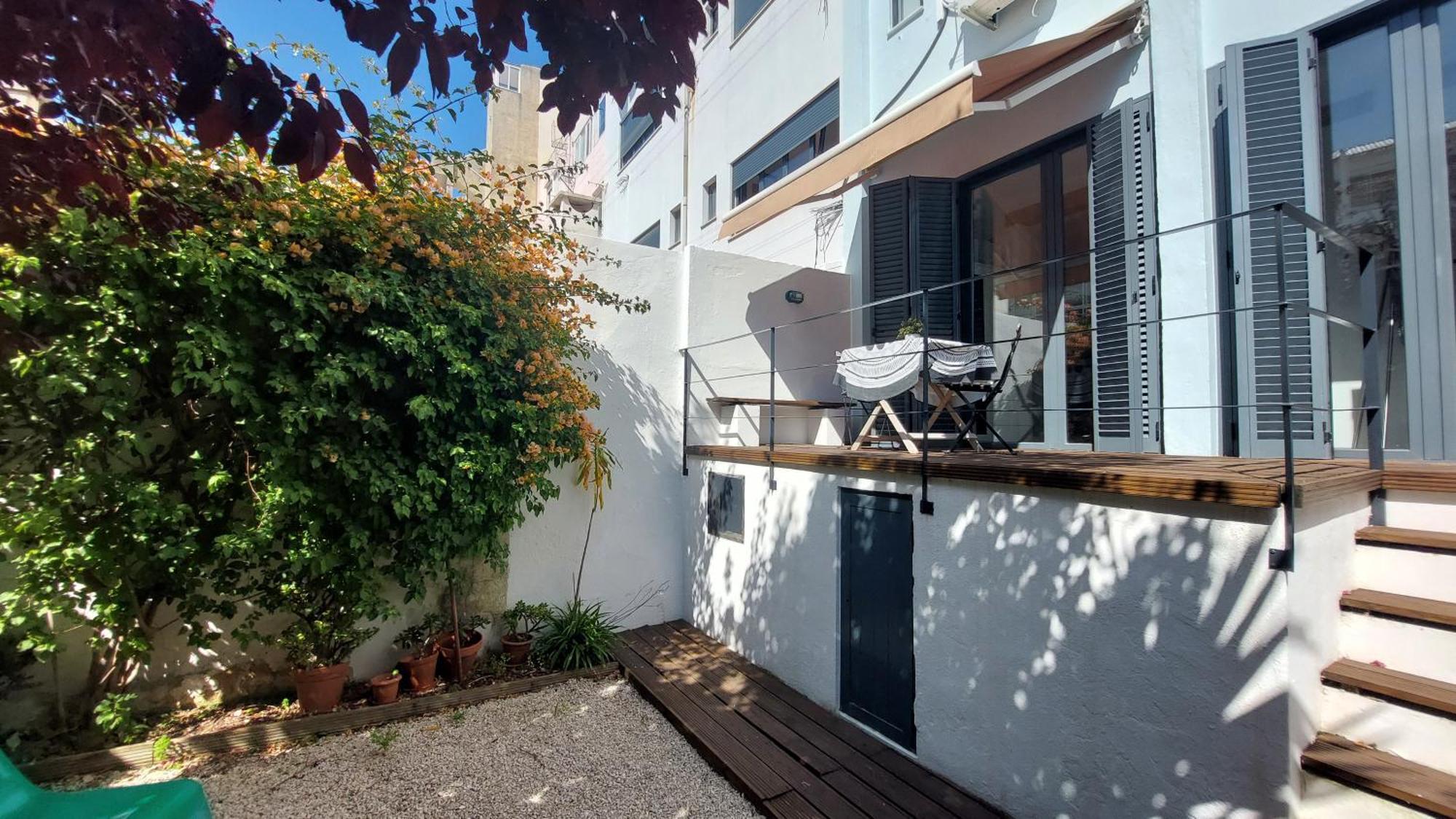 Apartment With Private Garden - Central Location Lisboa Værelse billede